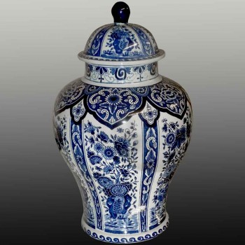 par de jarrones Boch Delft