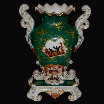 Porcelain vase of Paris 19 th j p