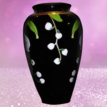 Makoto Miyagi-Franklin Mint porcelain collection vase