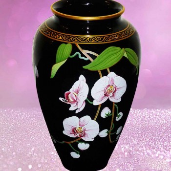 vase de collection en porcelaine Makoto Miyagi-Franklin Mint