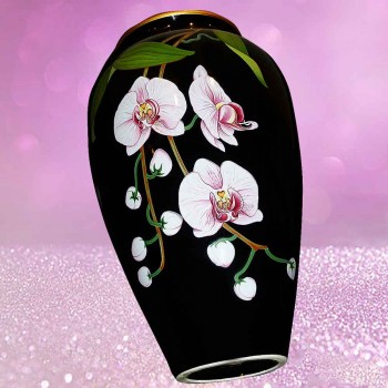 coleccion Makoto Miyagi - florero de la porcelana de Franklin Mint