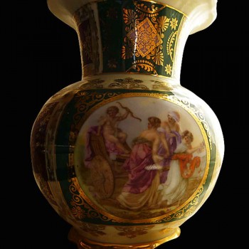 Porcellana reale vaso Vienna Vienna