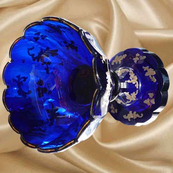 cristal de Bohême Moser, coupe XIX eme siècle