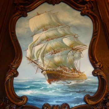 Grote 19e eeuwse marine
