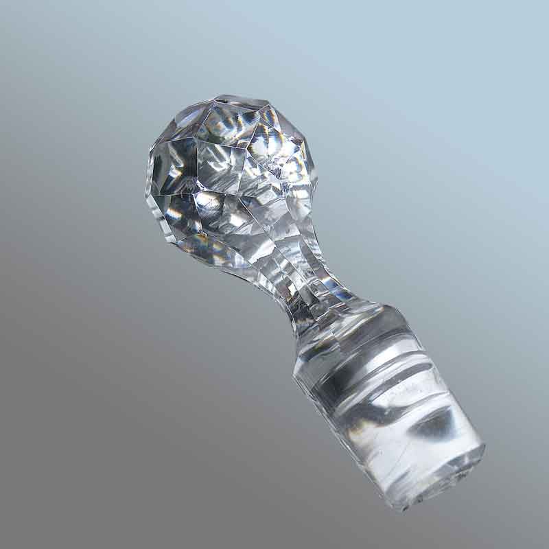 Carafe En Cristal Bohemia 'La Bella' - 1200 Ml - Hauteur 30 Cm - Bouchon Liège - Élégante Pour Eau, Vin, Décoration Intérieure/extérieure