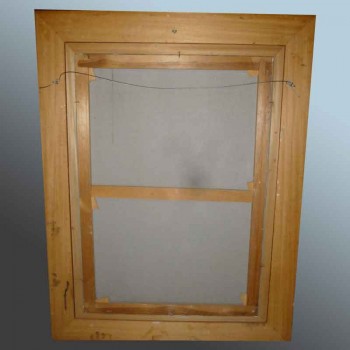 Huile sur toile scéne de vie animée "promenade du dimanche"