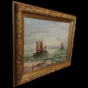 tableau marine huile sur toile