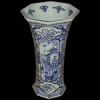 trio vases Boch Keramis XIXe siècle