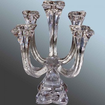 Villeroy Boch crystal candelabra