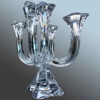 Villeroy Boch crystal candelabra