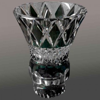 Jarrón de cristal verde de Val Saint Lambert Charles Graffart