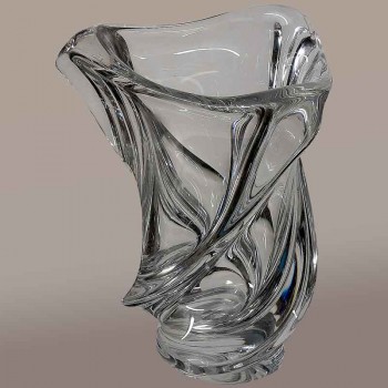 vaso in cristallo val saint Lambert di Antonio e Guido Bon 1950-1960