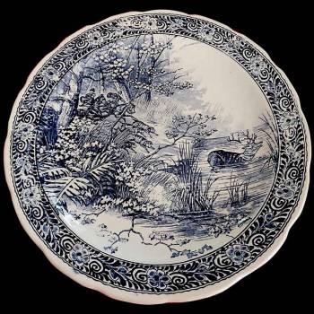 Plate Delft plate By Boch for Royal Sphinx vintage