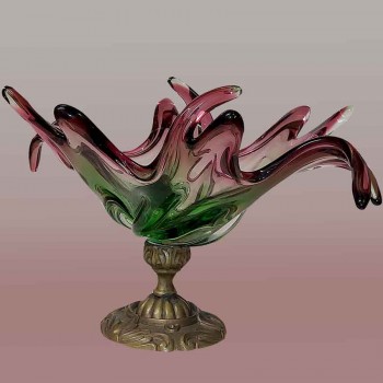 Vintage Murano crystal bowl