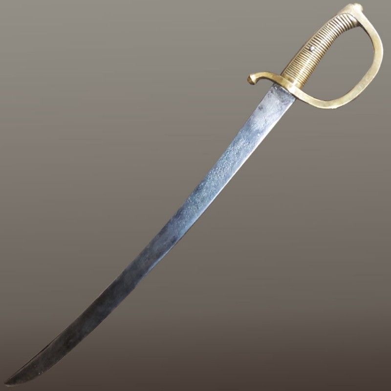 Spada corta da fanteria olandese, Anno IX, lama marcata 1836
