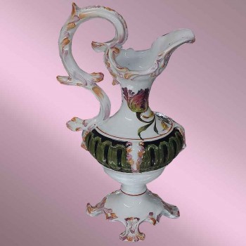 Brocca vintage in ceramica di Bassano