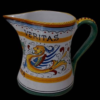 Volpi Deruta Italian ceramic jug