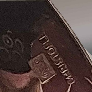 Christofle-Schöpfkelle aus versilbertem Metall, 19. Jahrhundert, antikes Luxusbesteck