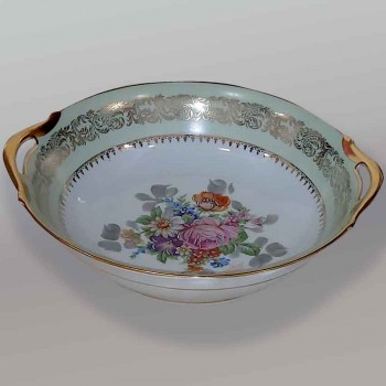 Plat en porcelaine Limoges 1er moitiè XXème siècle