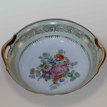 Antique Limoges porcelain dish