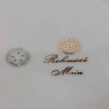 plat porcelaine limoges ancien