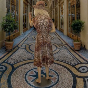 Manichino femminile vintage per vetrine, anni '50