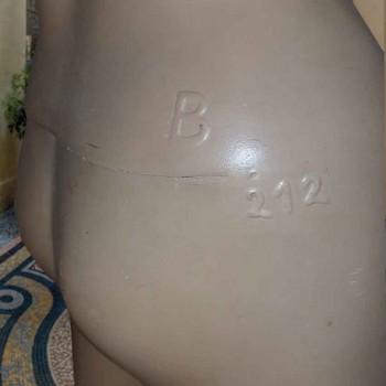 Vintage vrouwelijke mannequin voor etalage, jaren 1950