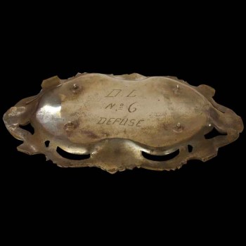 Louis XV style solid gilt bronze top