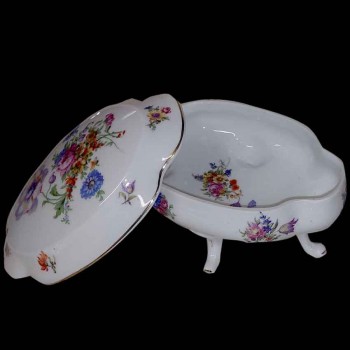 German porcelain bonbonnière circa 1920