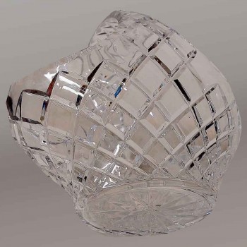 Cristal Val Saint Lambert vintage fruit basket