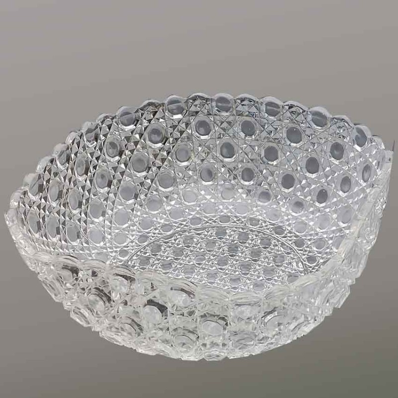 baccarat style crystal bowl