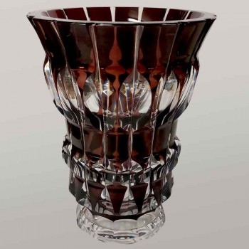 Val Saint Lambert Art Deco crystal vase by Charles Graffart
