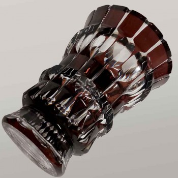 Vase en cristal Val Saint Lambert art déco Charles Graffart