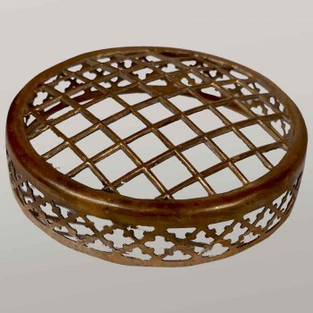 Florero Art Nouveau de cristal opalino, alrededor de 1900