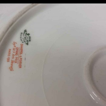 Chabrol and Poirier fruit bowl, grand prize