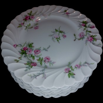 Haviland Limoges Sylvie model dessert service