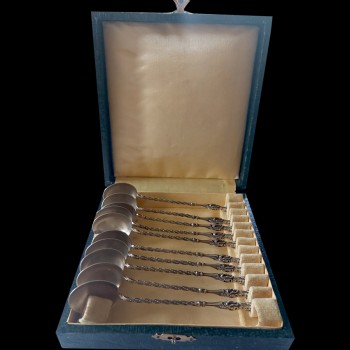 Cuillères en argent 18ème siècle