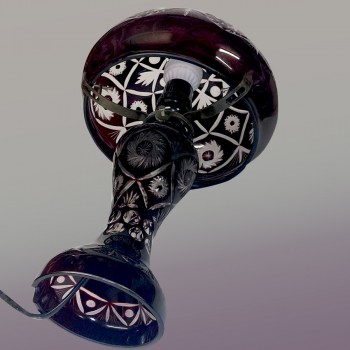 Tischlampe im böhmischen Art-Deco-Stil