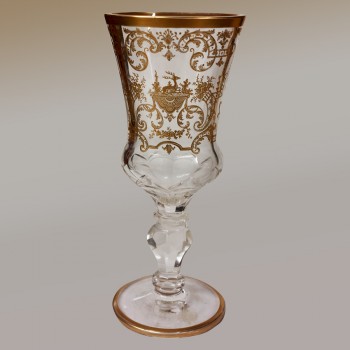 Copa de la fábrica de cristal de Saint Louis, finales del siglo XIX