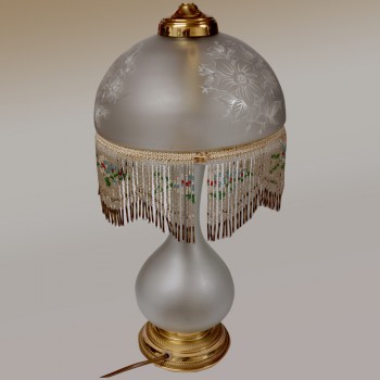 Vintage-Lampe im Charleston-Stil