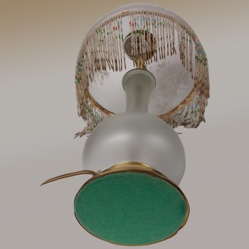 Vintage-Lampe im Charleston-Stil