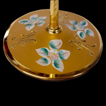 Coupe champagne "TRE FUOCHI" pièce de collection vintage circa 1950