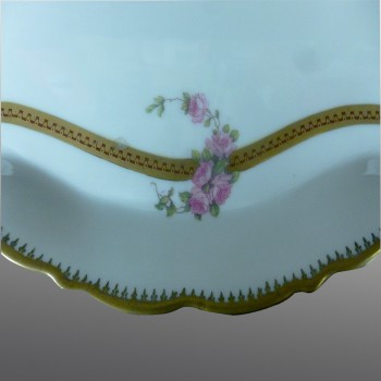 Head to head fine porcelain Austria 19 th century