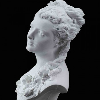 Biscuit buste Flore Carrier Belleuse XIX eeuw