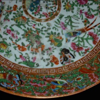 Porcelaine de Canton    19 eme siècle