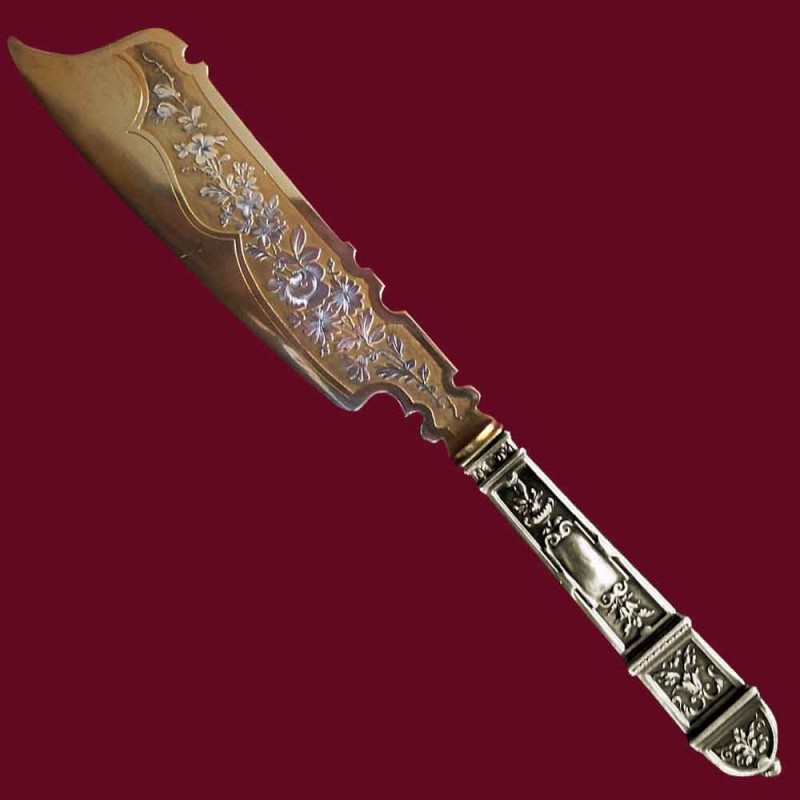 coupe papier argent massif Napoléon III coupe papier argent massif Napoléon III