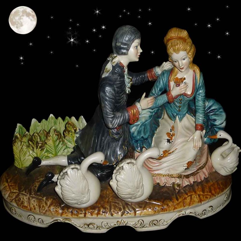 porcelaine capo di monte la romantique porcelaine capo di monte la romantique