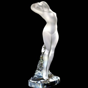 Lalique, sensual female statuette XX century