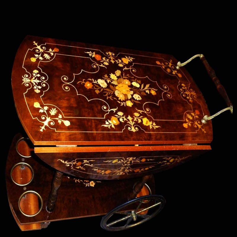 Deserter-Bar a roller in marquetry Sorrento Deserter-Bar a roller in marquetry Sorrento