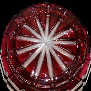 Candelabro de cristal Val Saint Lambert Art Deco